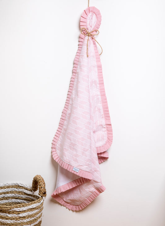 Baby Decke «Relax» 75x70 Rosa