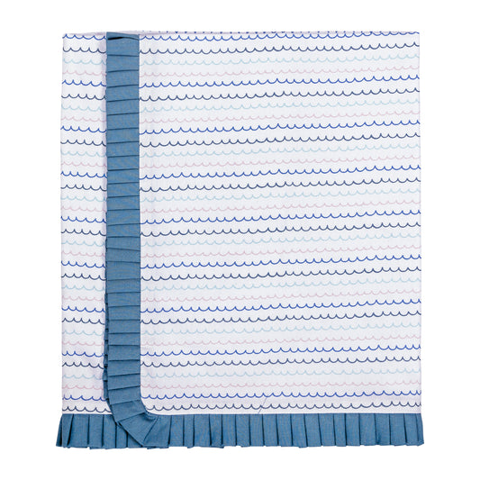 Baby Decke «Relax» 75x70 Blau