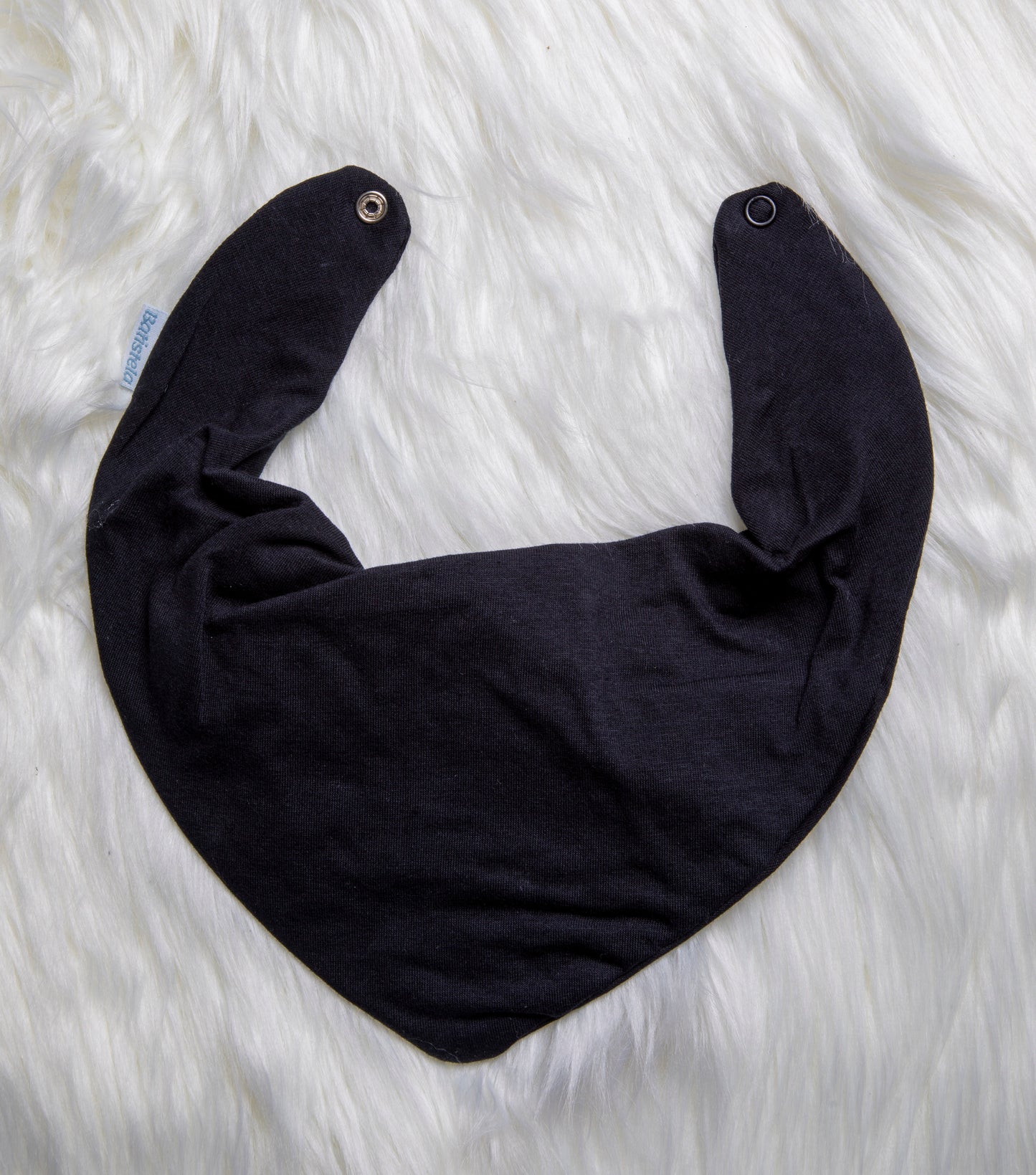 Baby Bandana wasserfest 23x18cm Schwarz