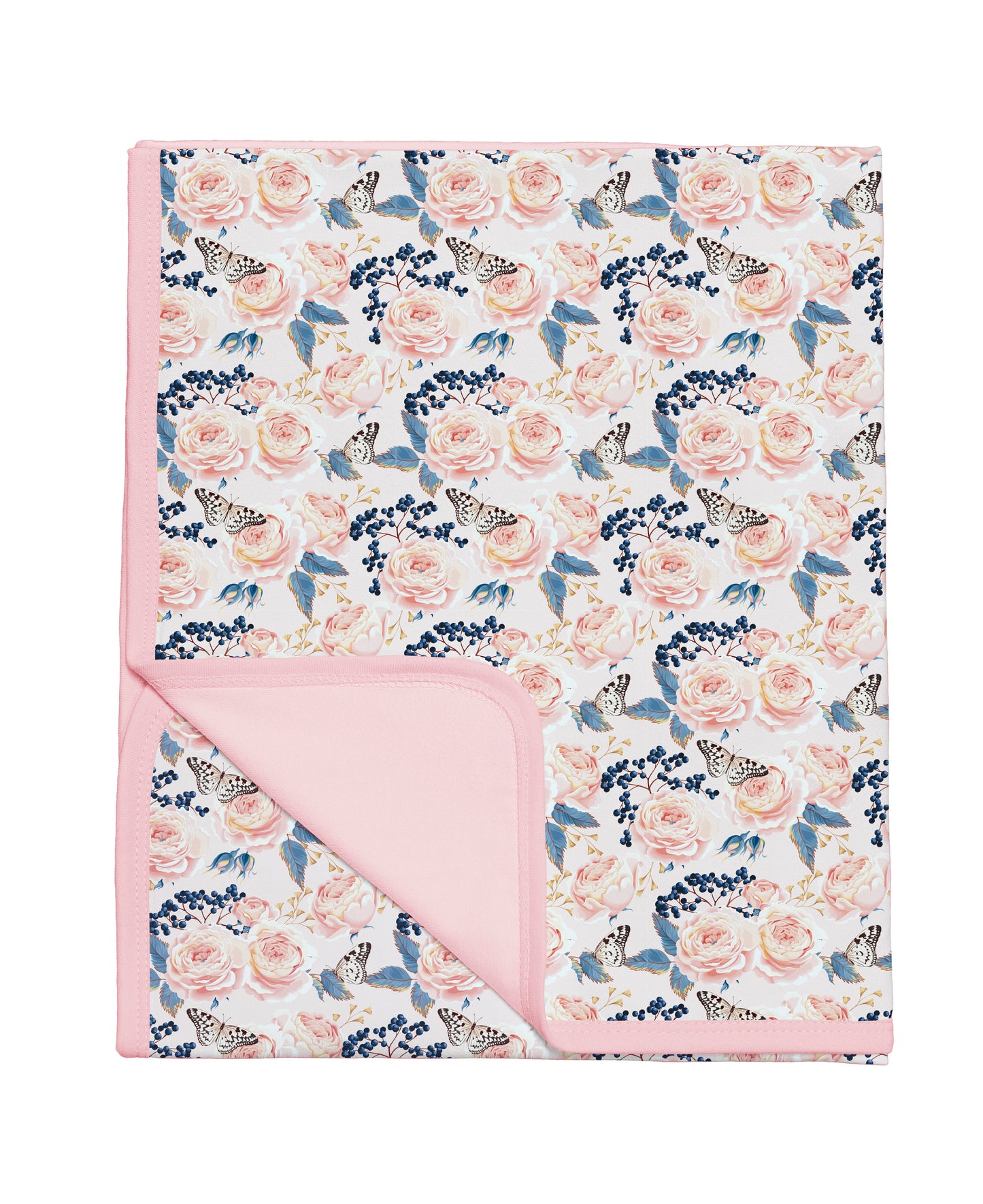 Baby Decke «Charm» 90x80cm Pink